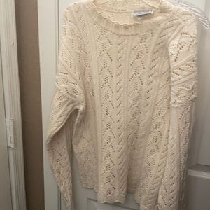 FINAL MARKDOWN Mondala open work sweater medium